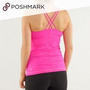 Pink Lululemon top
